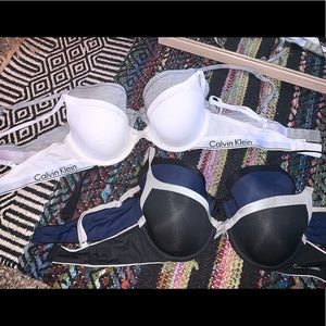 calvin klein wire t shirt bras